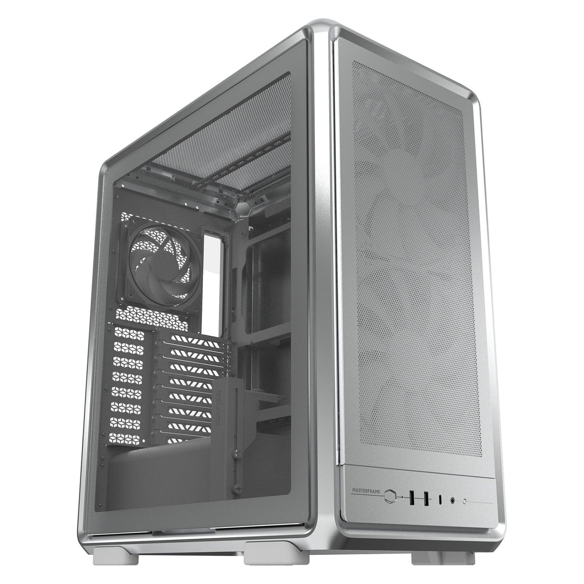 Cooler Master Masterframe 500 Mesh ARGB (silber, Tempered Glass)