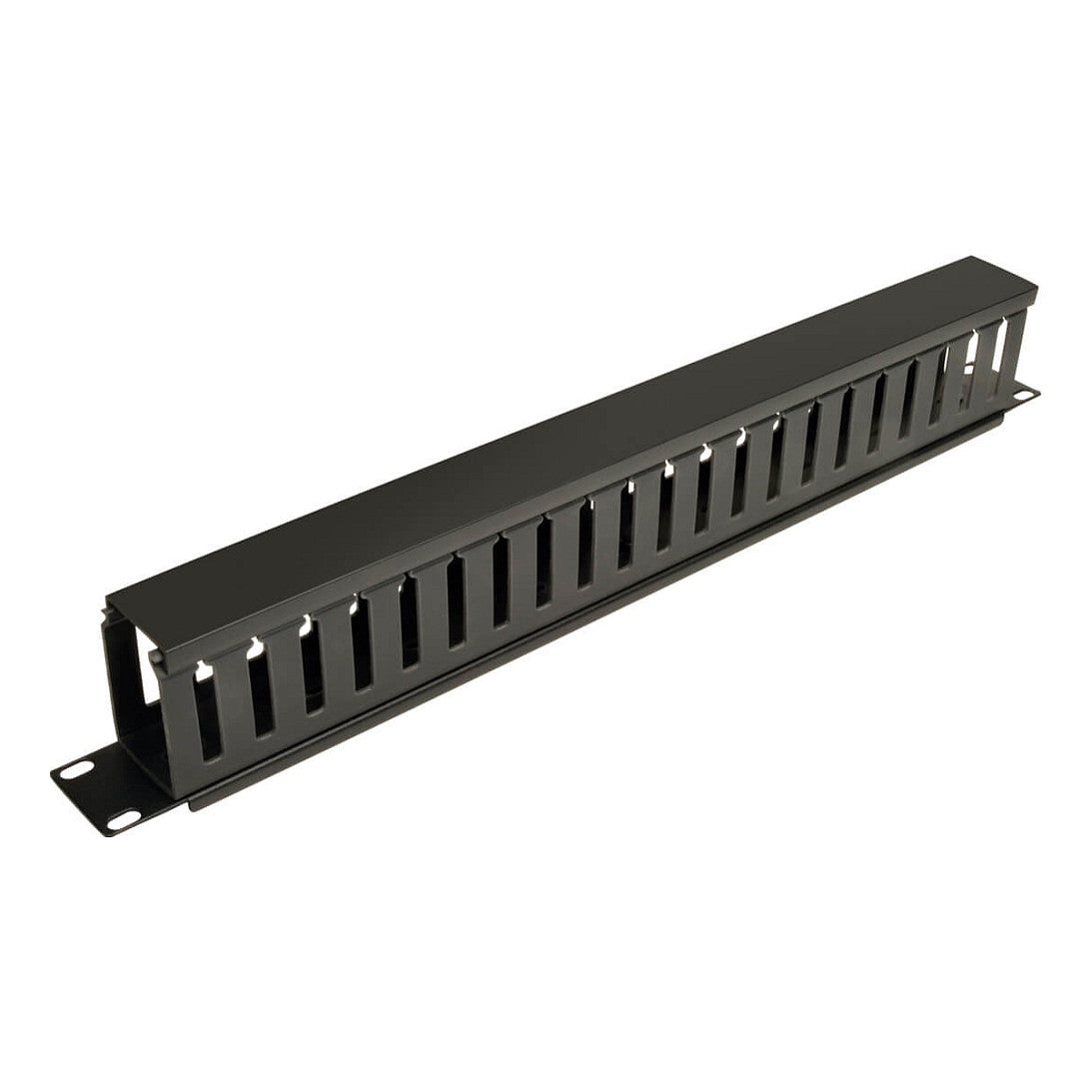 Eaton Tripp Lite Series Rack Enclosure Horizontal Cable Manager1URM - - Schwarz - 1U - 48.3 cm (19")