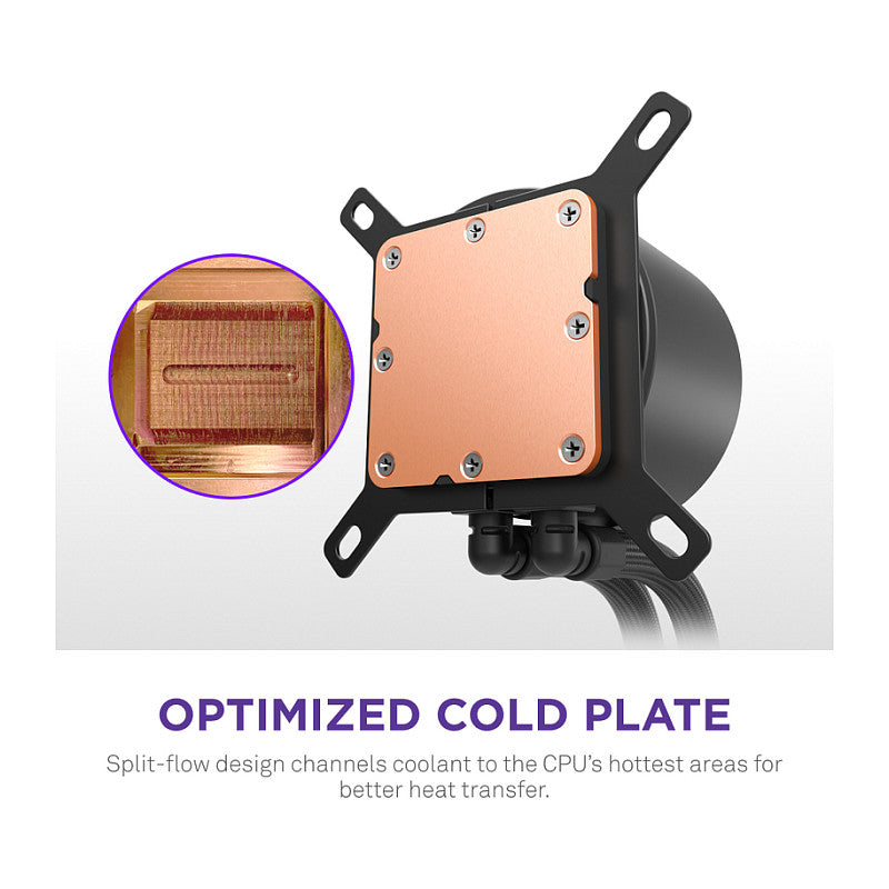 K NZXT KRAKEN Plus V2 360 Display WaKü Black RL-KN360-B2
