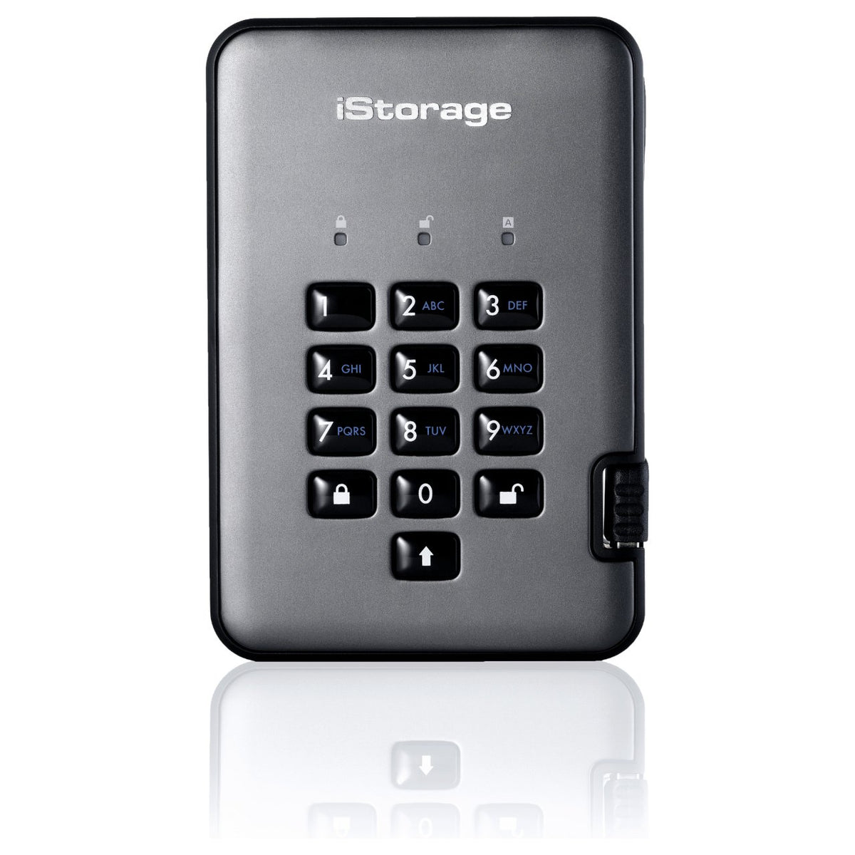 Stick diskAshur Pro2 4TB USB3.2 2.5 inch external HDD Military Grade - AES-XTS 256-bit HW encryption - FIP