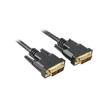 Sharkoon Kabel DVI-D > DVI-D (schwarz, 3 Meter, Single Link, 18+1)