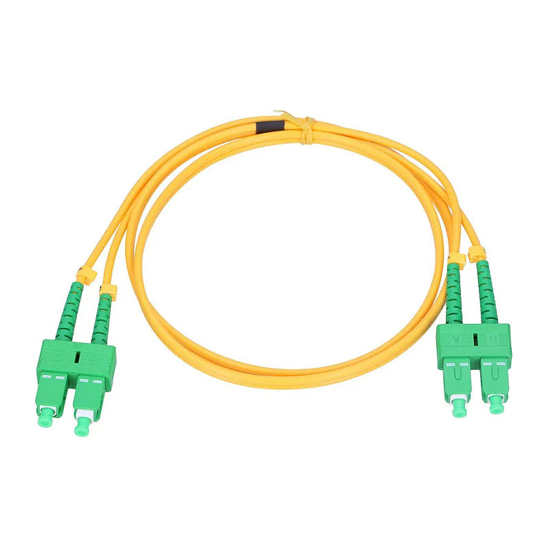 Extralink Patchkabel SC/APC-SC/APC, Einmodig, Duplex, G.657A1, 3mm, 5m