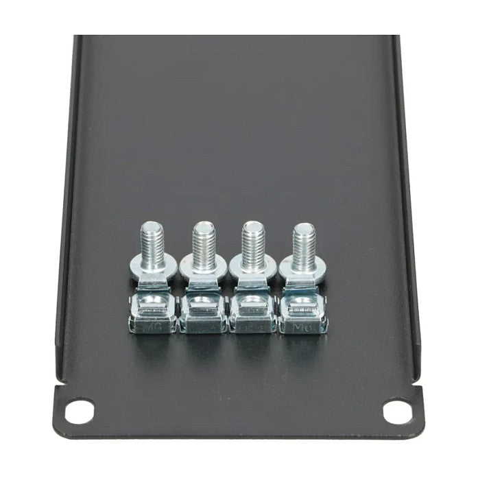 Extralink 2U 19" Frontplatte, Schwarz