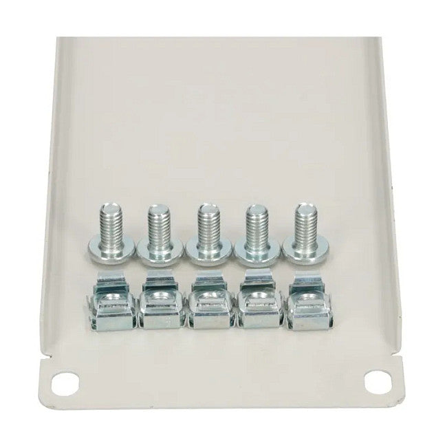 Extralink 2U 19" Frontplatte, Grau
