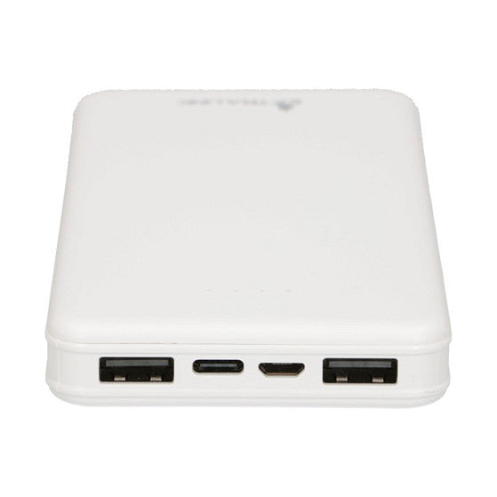 Extralink EPB-078W 10000mAh Weißer Powerbank, USB-C