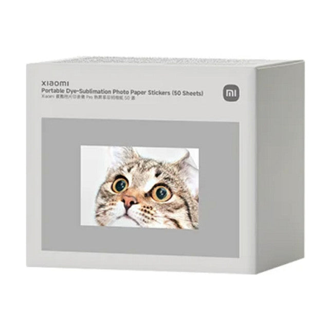 Xiaomi Portable Dye-Sublimation Photo Paper Stickers (50 Sheets)