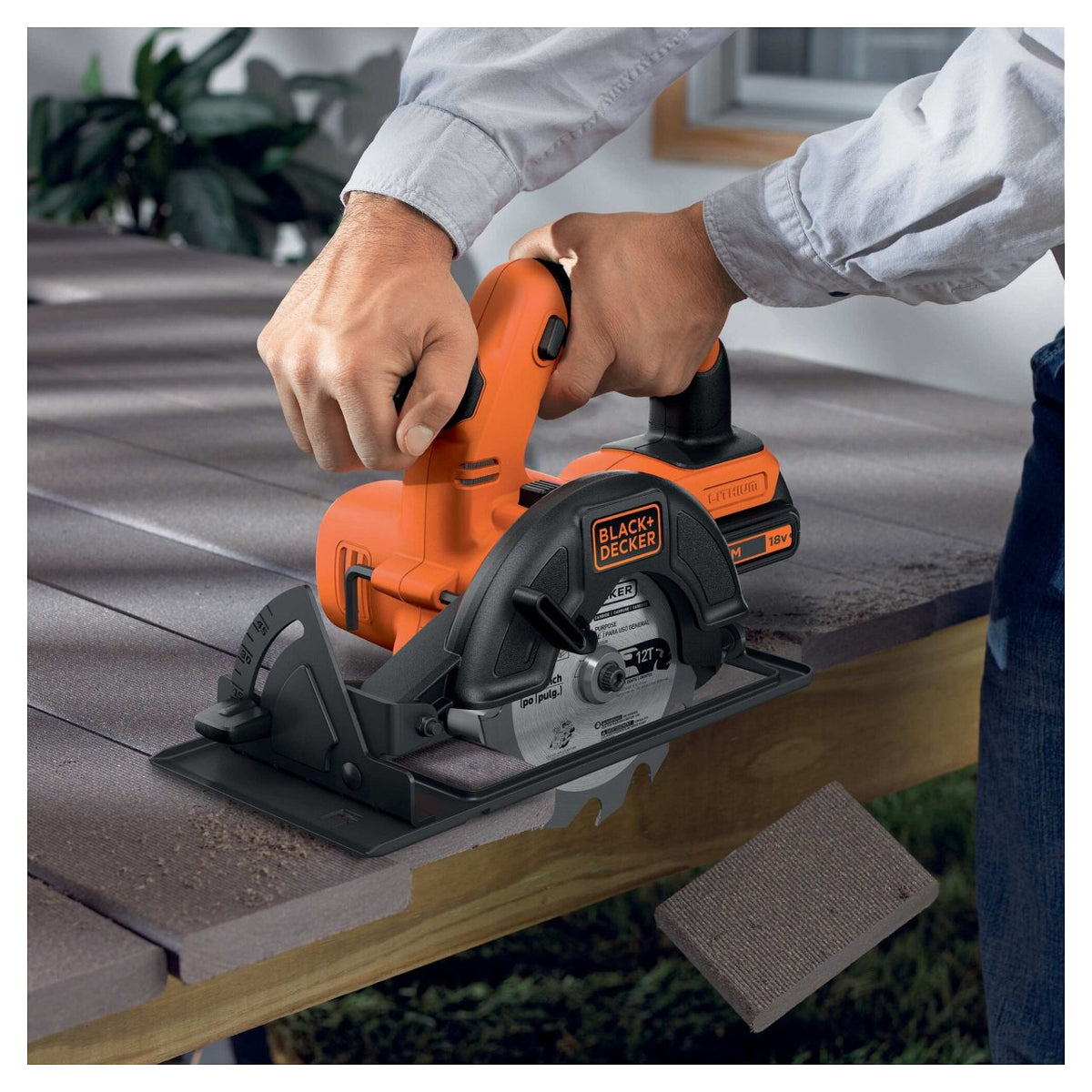 Akku-Handkreissge BDCCS18N, 18Volt (orange/schwarz, ohne Akku und Ladegert)