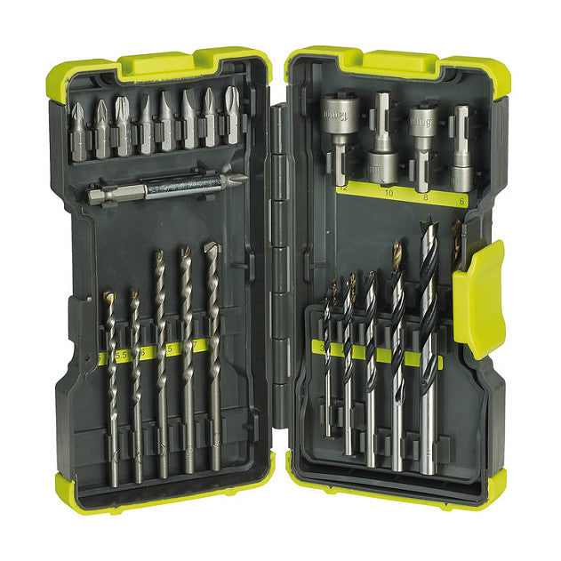 Bit- und Bohrerbox RAK30MIX, 30-teilig, Bohrer- & Bit-Satz (grn)