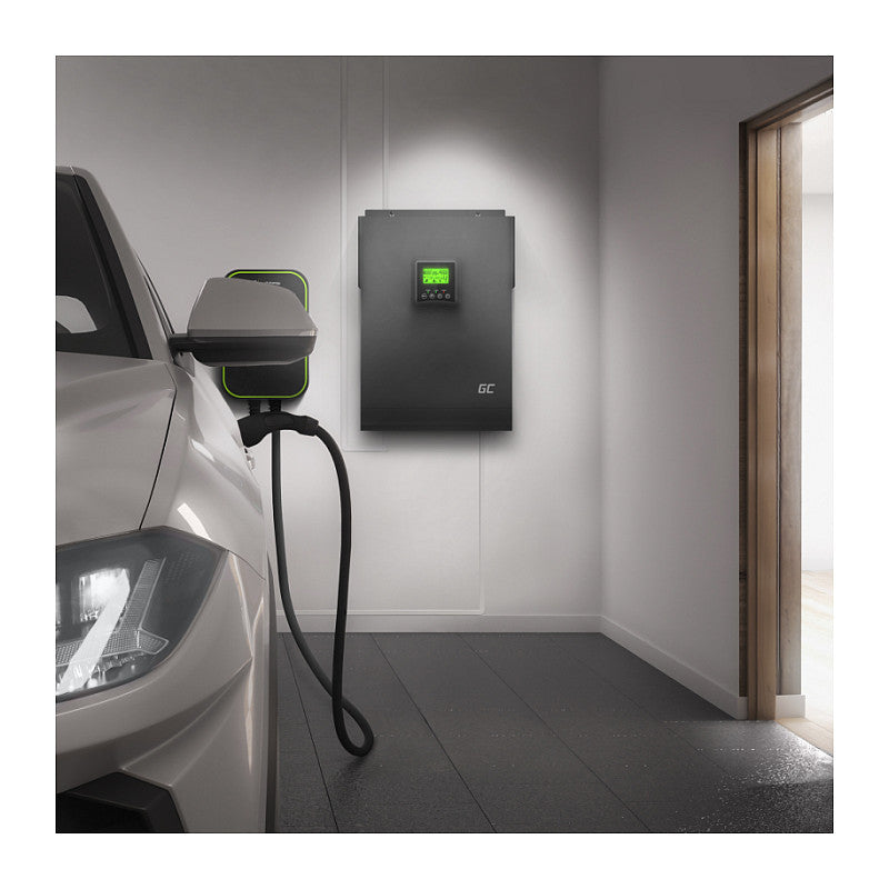 Green Cell Solar inverter Off Grid with MPPT solar charger Green Cell 48VDC 230VAC 3000VA/3000W Pure Sine wave