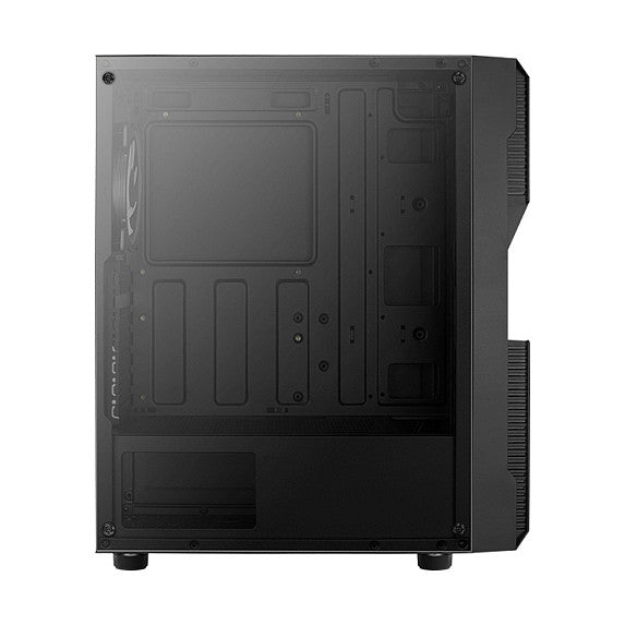 AeroCool Geh Midi Menace RGB/TG Black MicroATX/ATX/MiniITX