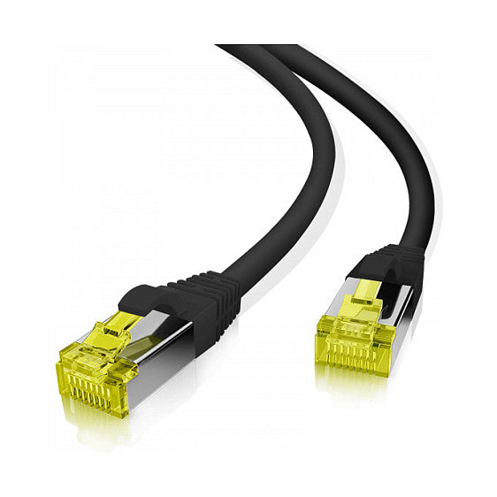 helos Patchkabel Cat.6a Superflex GHMT AWG 27/7 schwarz 15,0m