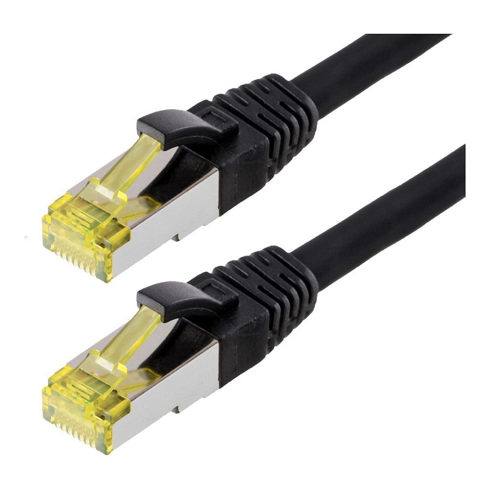 helos Patchkabel Cat.6a GHMT AWG 26/7 schwarz 20,0m