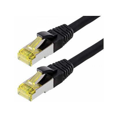 helos Patchkabel Cat.6a GHMT AWG 26/7 schwarz 2,0m