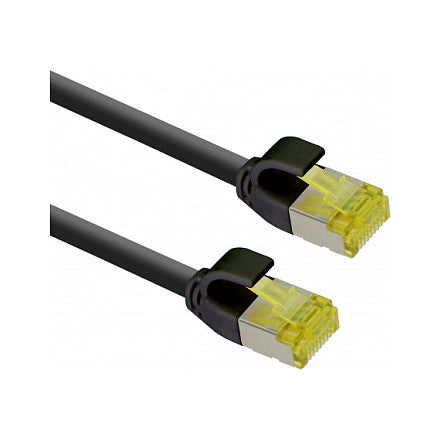 helos Patchkabel Cat.6a TPE Ultraslim GHMT AWG 28/7 schwarz 7,5m