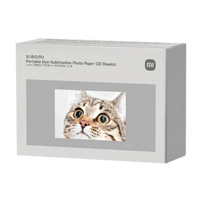 Xiaomi Portable Dye-Sublimation Photo Paper (20 Sheets)