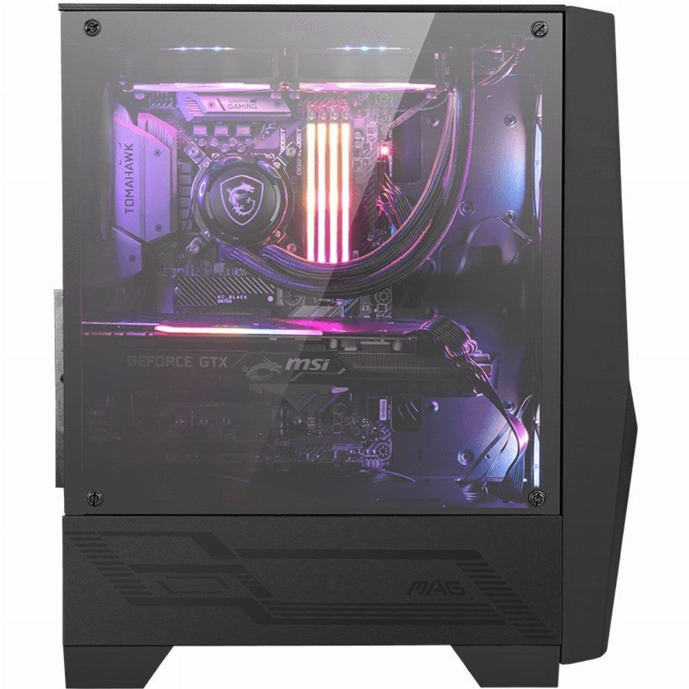 MIDI MSI MAG FORGE 100R | black. window. RGB