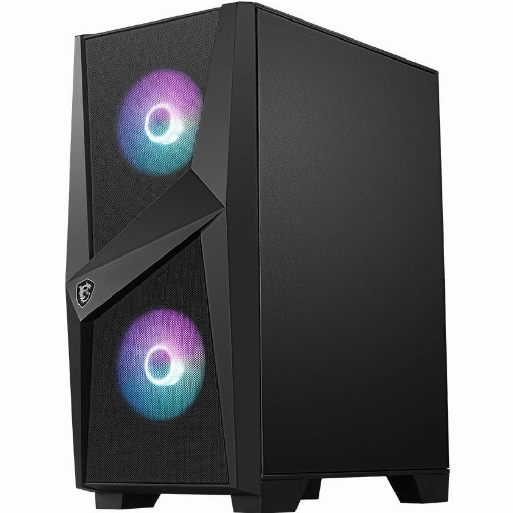 MIDI MSI MAG FORGE 100R | black. window. RGB
