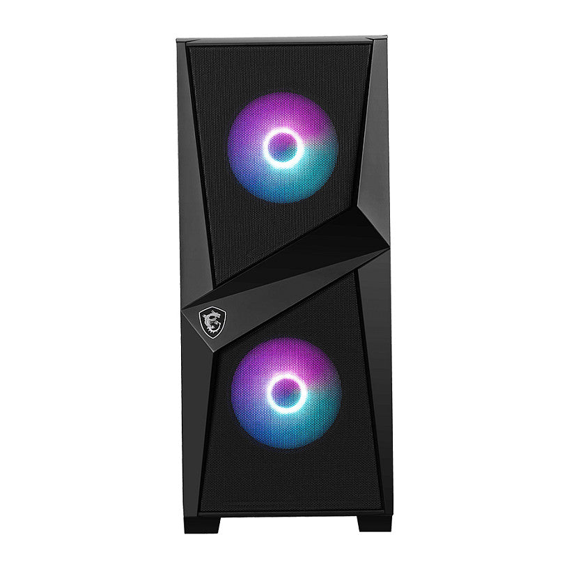 MIDI MSI MAG FORGE 100R | black. window. RGB