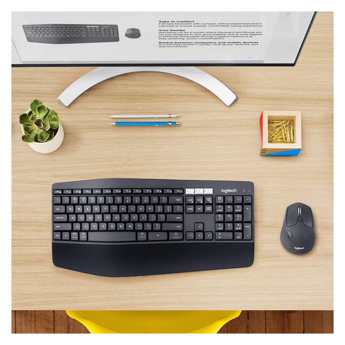 Logitech MK850 Performance Wireless Combo QWERTZ DE
