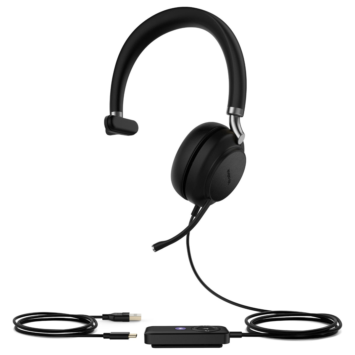Yealink UH38 Mono Microsoft Teams -W/O BAT USB-C USB-Headset