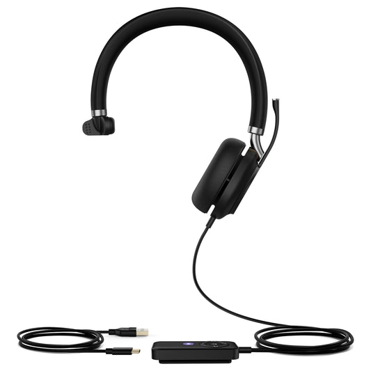 Yealink UH38 Mono Microsoft Teams -W/O BAT USB-C USB-Headset