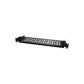 Fachboden 19" 1HE LogiLink, max. 5 KG, d=150mm, black