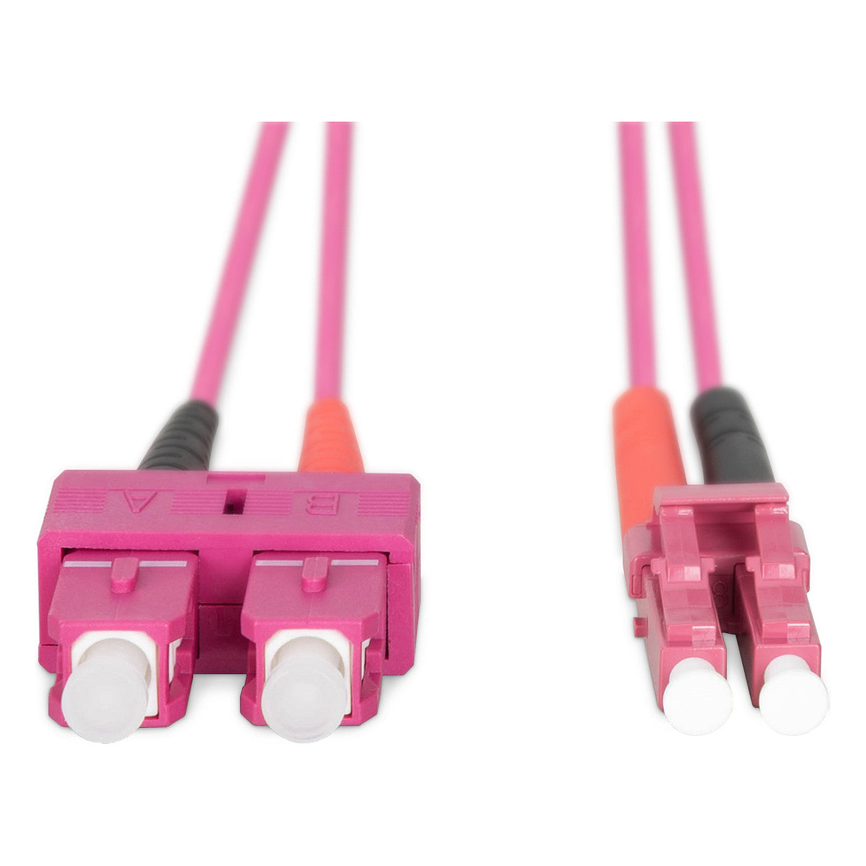 DIGITUS LWL Patchkabel LC -> SC 1.00m Multimode Duplex OM4