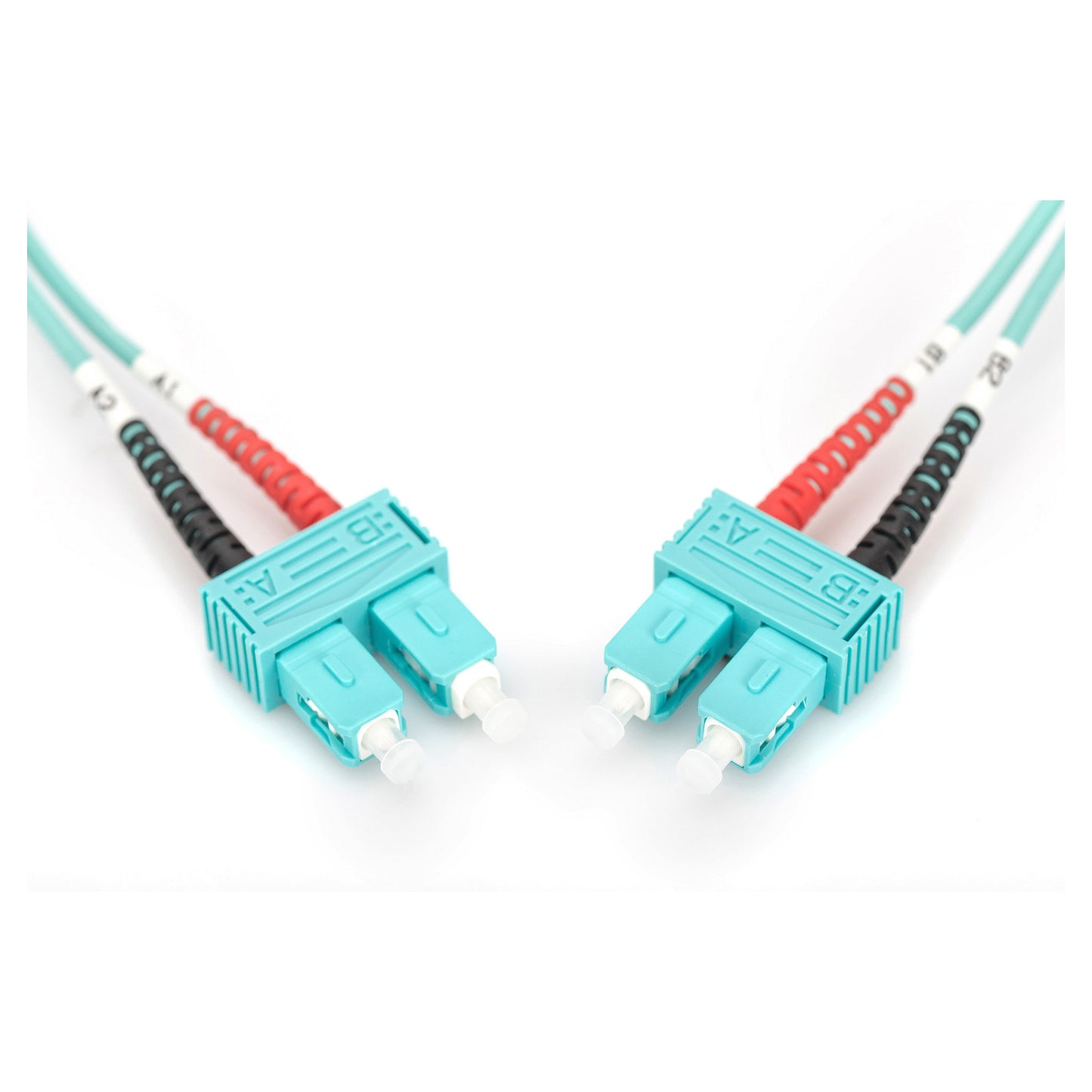 DIGITUS LWL Patchkabel SC -> SC 1.00m Multimode Duplex OM3