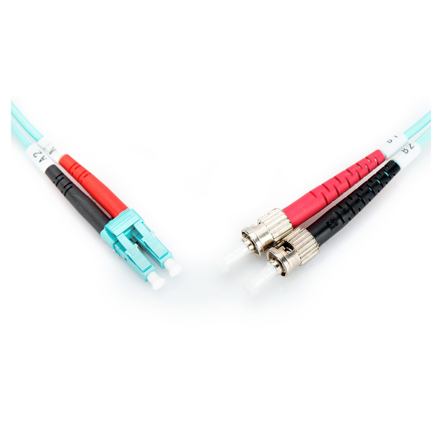 DIGITUS LWL Patchkabel LC -> ST 2.00m Multimode Duplex OM3