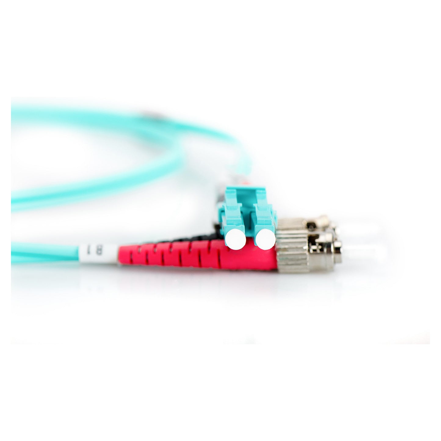DIGITUS LWL Patchkabel LC -> ST 3.00m Multimode Duplex OM3
