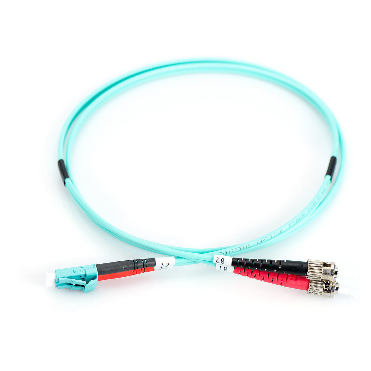 DIGITUS LWL Patchkabel LC -> ST 5.00m Multimode Duplex OM3