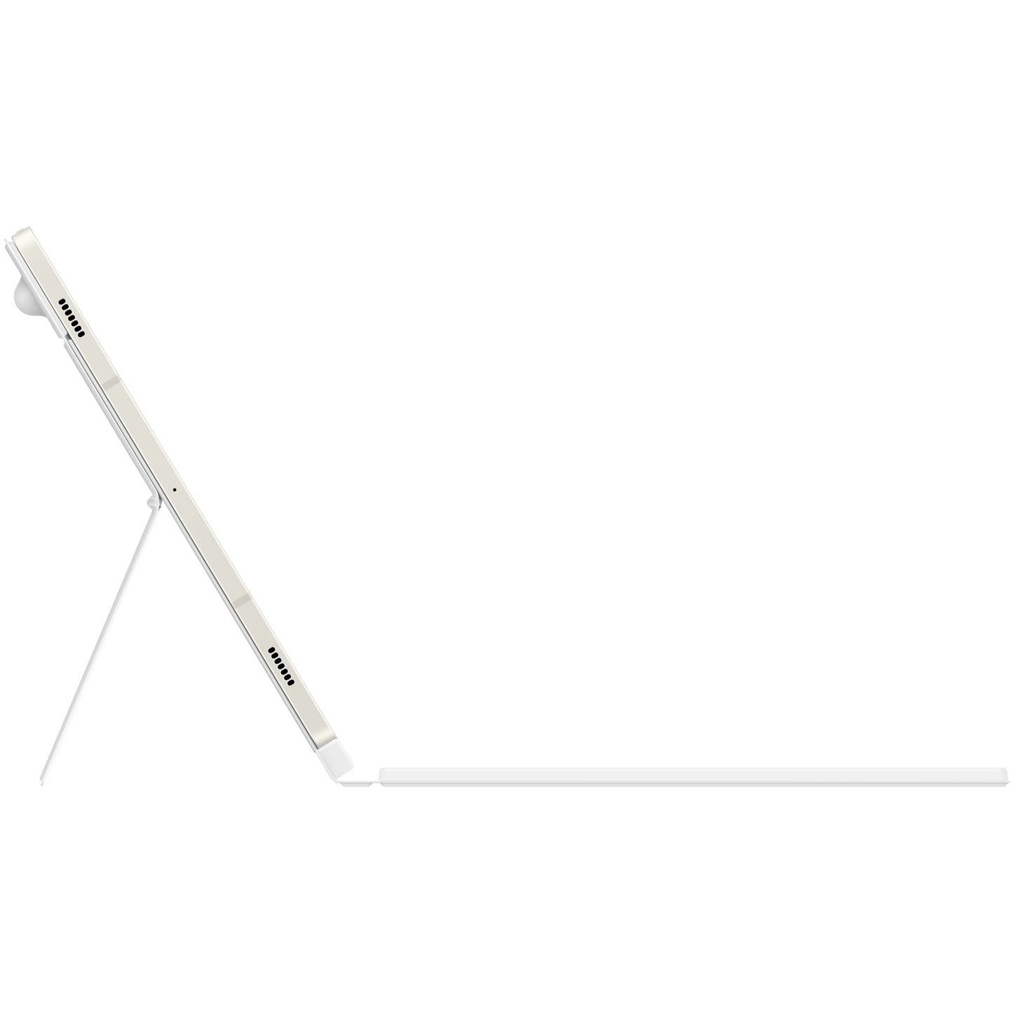 Samsung Book Cover Keyboard für Galaxy Tab S9/9 FE white