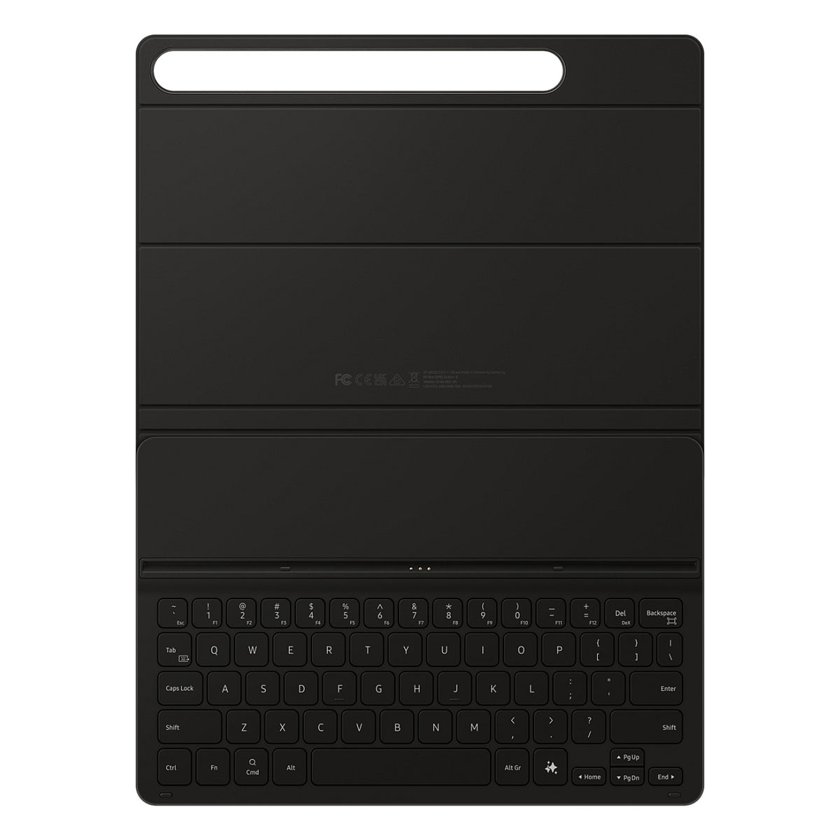 Samsung Book Cover Keyboard Tab S9/S9FE slim black