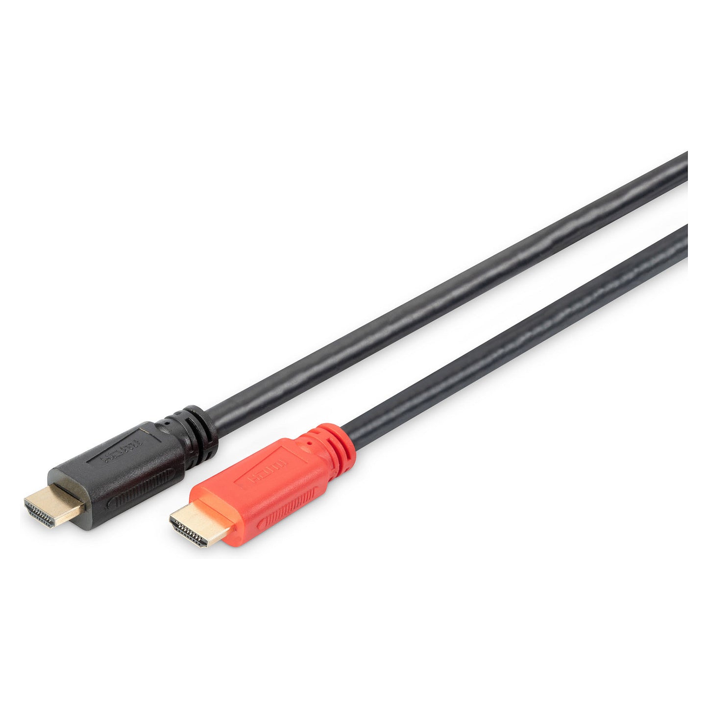 DIGITUS HDMI High Speed Anschlusskabel,mit Verstärker,20m,sw