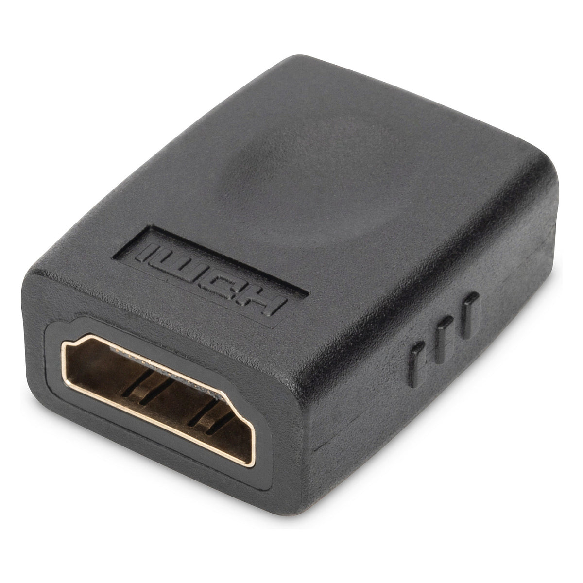 DIGITUS HDMI Adapter 4K, 3D fähig, Ethernet, schwarz