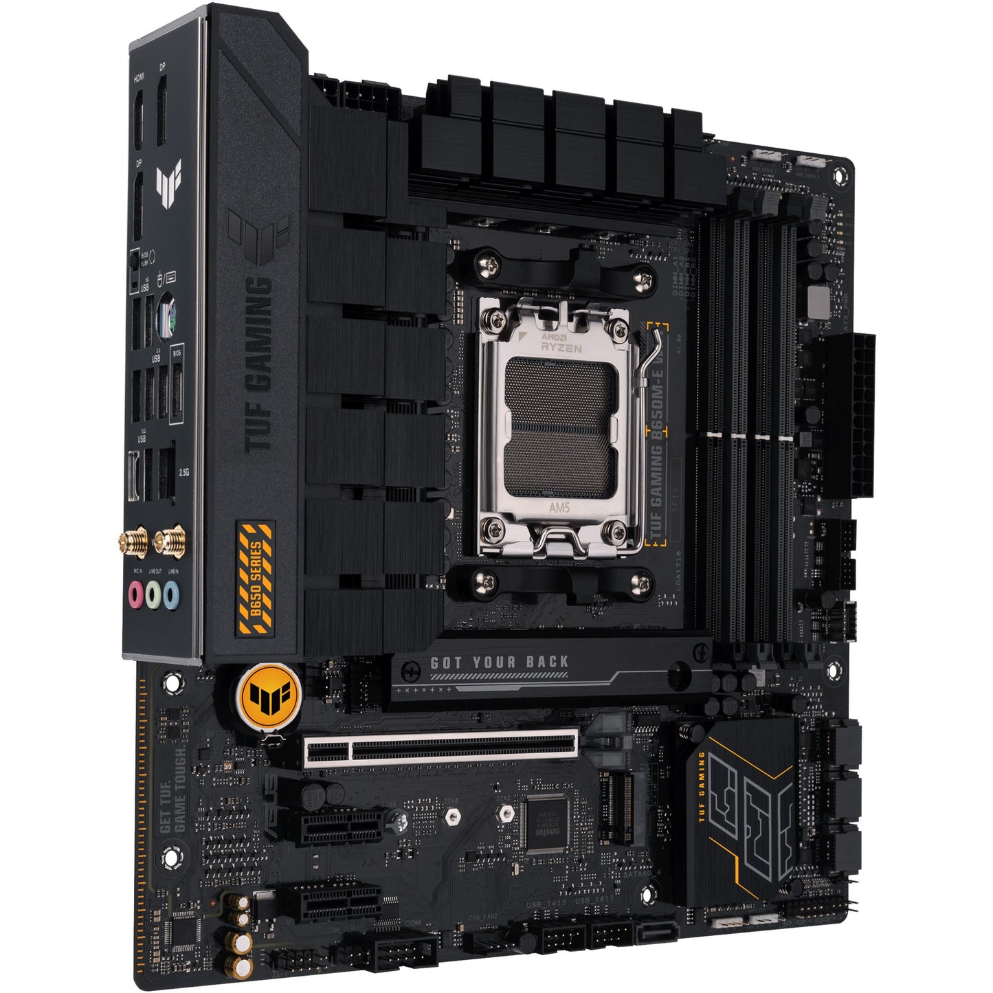 MB ASUS TUF GAMING B650M-E WIFI (AMD.AM5.DDR5.mATX)