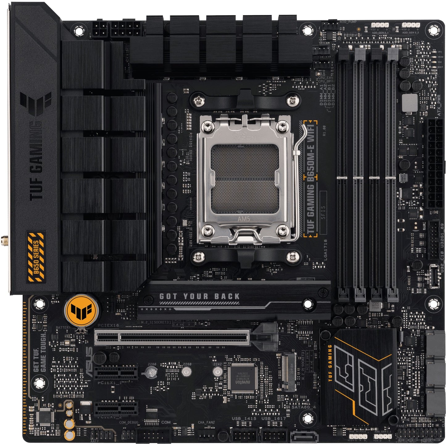 MB ASUS TUF GAMING B650M-E WIFI (AMD.AM5.DDR5.mATX)