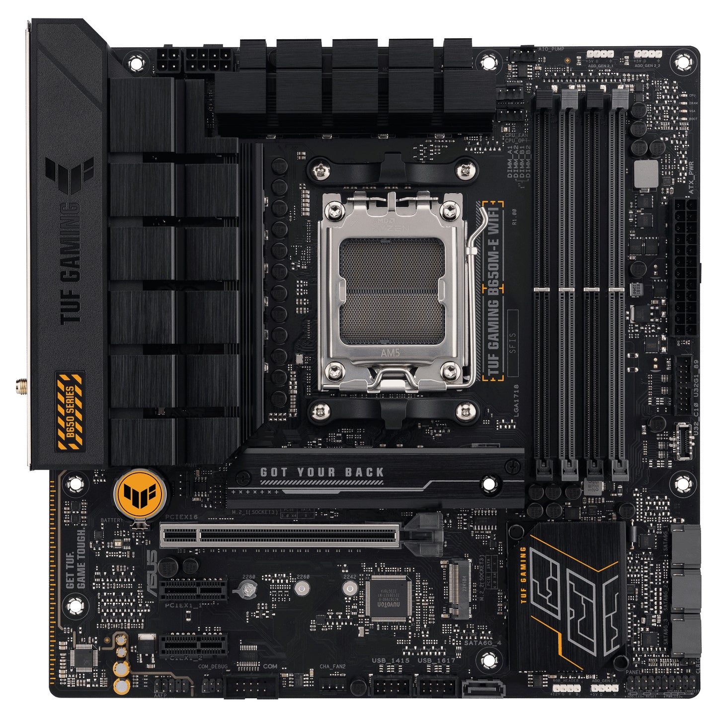 MB ASUS TUF GAMING B650M-E WIFI (AMD.AM5.DDR5.mATX)