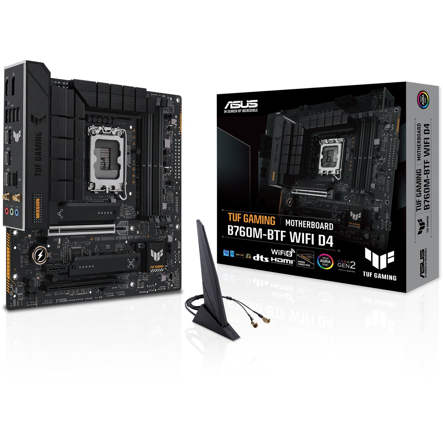 Carte graphique ASUS TUF B760M-PLUS GAMING BTF mATX D4 1700