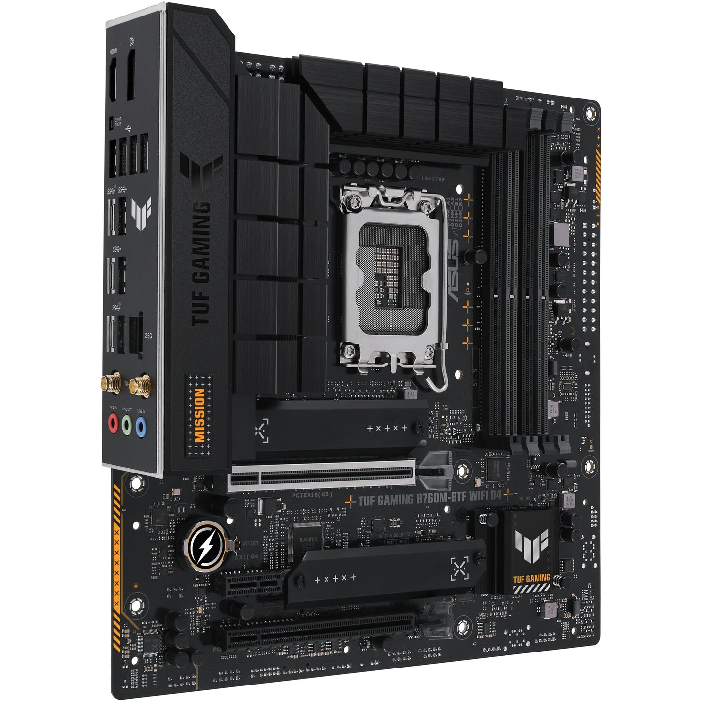 Carte graphique ASUS TUF B760M-PLUS GAMING BTF mATX D4 1700