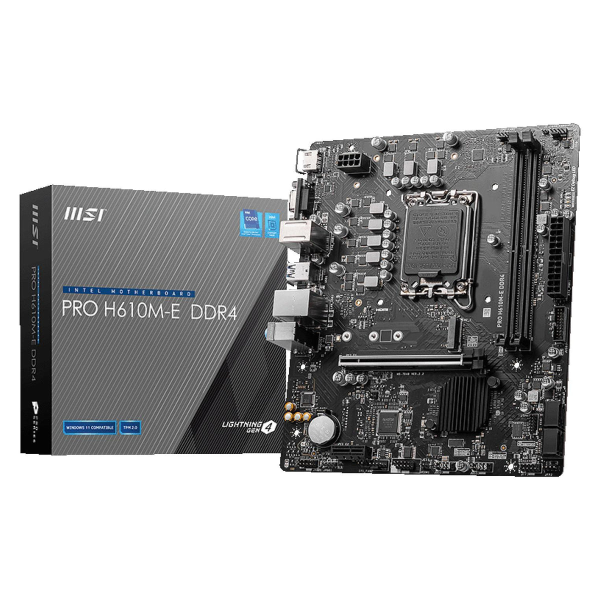 1700 MSI H610M-E PRO mATX D4