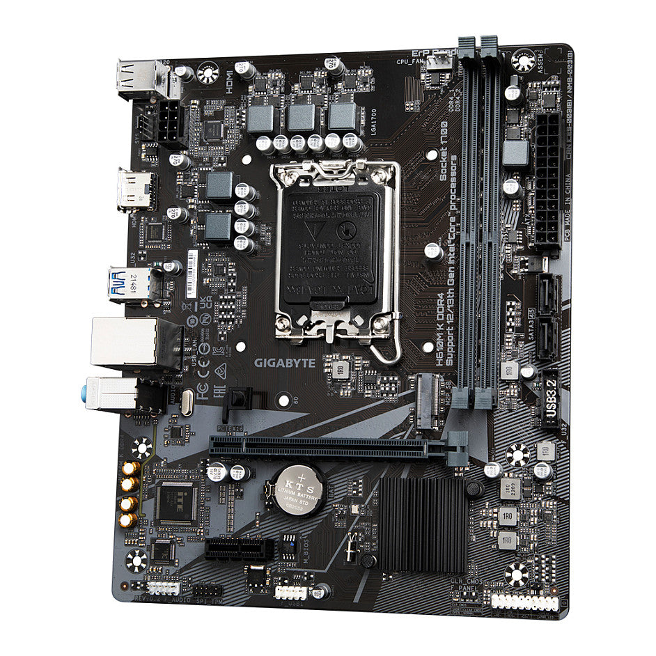 1700 Gigabyte H610M K mATX D4