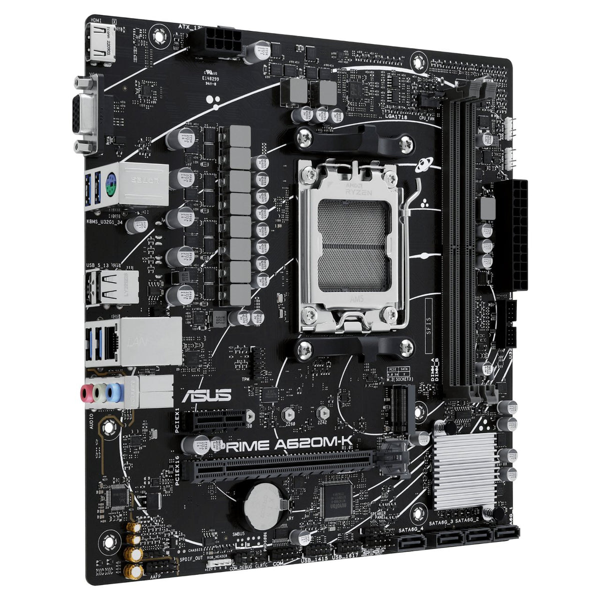 MB ASUS PRIME A620M-K (AMD.AM5.DDR5.mATX)