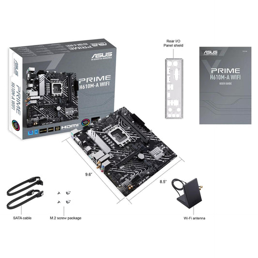 1700 ASUS PRIME H610M-A WIFI mATX