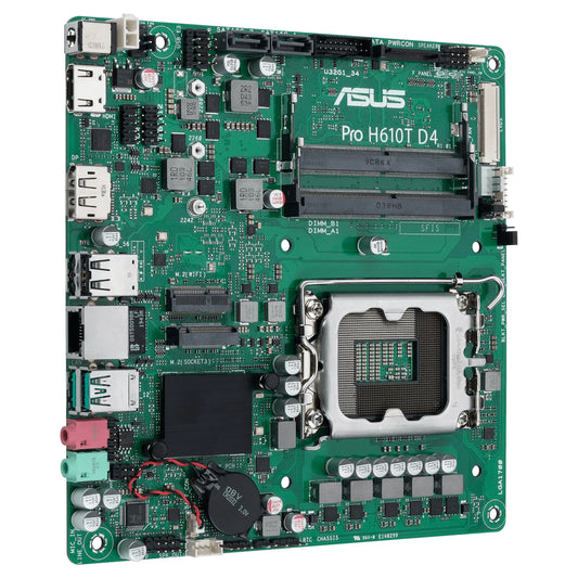1700 ASUS PRO H610T CSM mITX D4