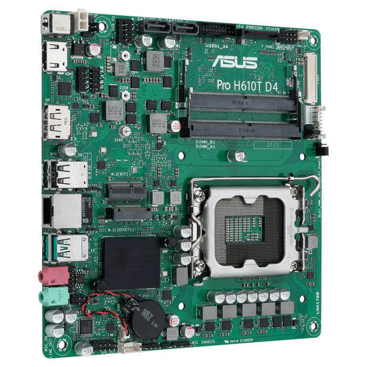 1700 ASUS PRO H610T CSM mITX D4