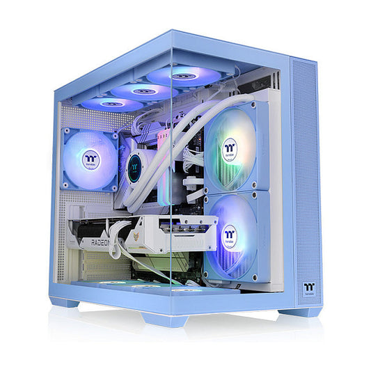 Midi Thermaltake View 380 TG ARGB Hydrangea Blue