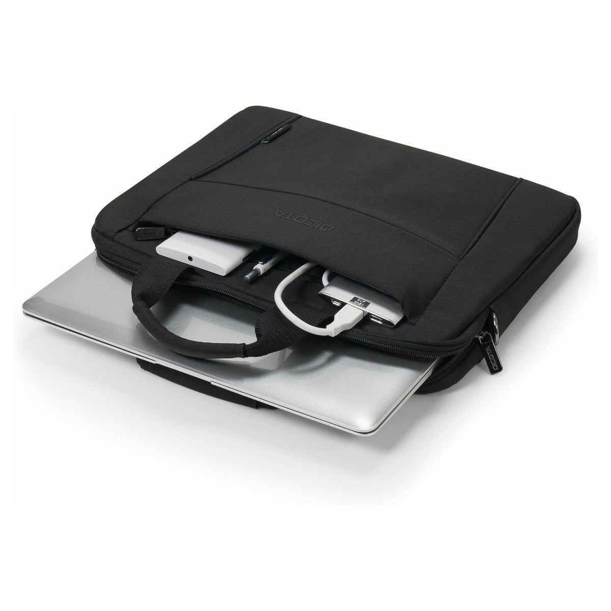 Dicota Laptop Tasche Eco BASE Slim bis 39,6cm 15.6" Schwarz