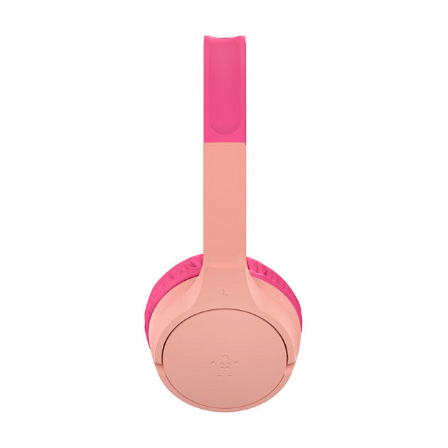 Belkin SOUNDFORM Mini BT On-Ear Kopfhörer für Kinder, rosa