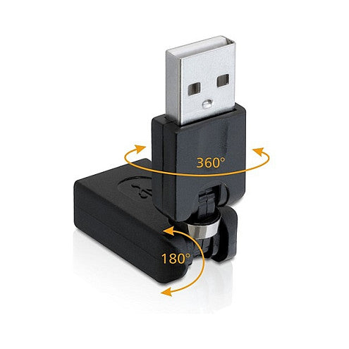Delock Rotationsadapter USB 2.0-A